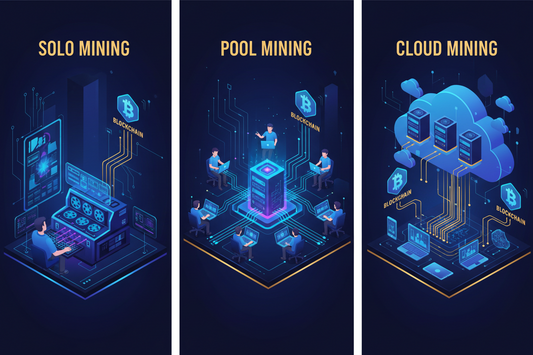 Solo Mining vs Pool Mining vs Cloud Mining: Which Is Best in 2026?