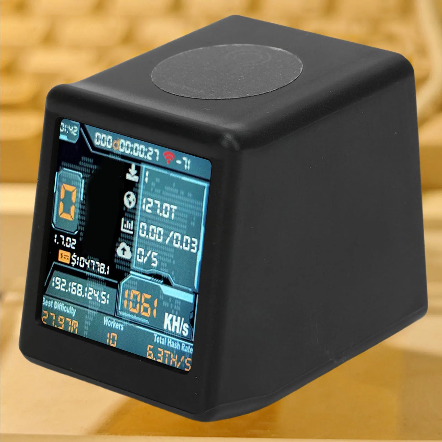 Portable 1060KH/s BTC Miner – USB Crypto Lottery Machine