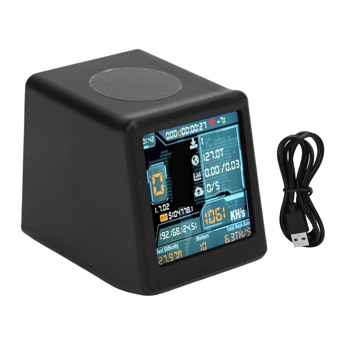 Portable 1060KH/s BTC Miner – USB Crypto Lottery Machine