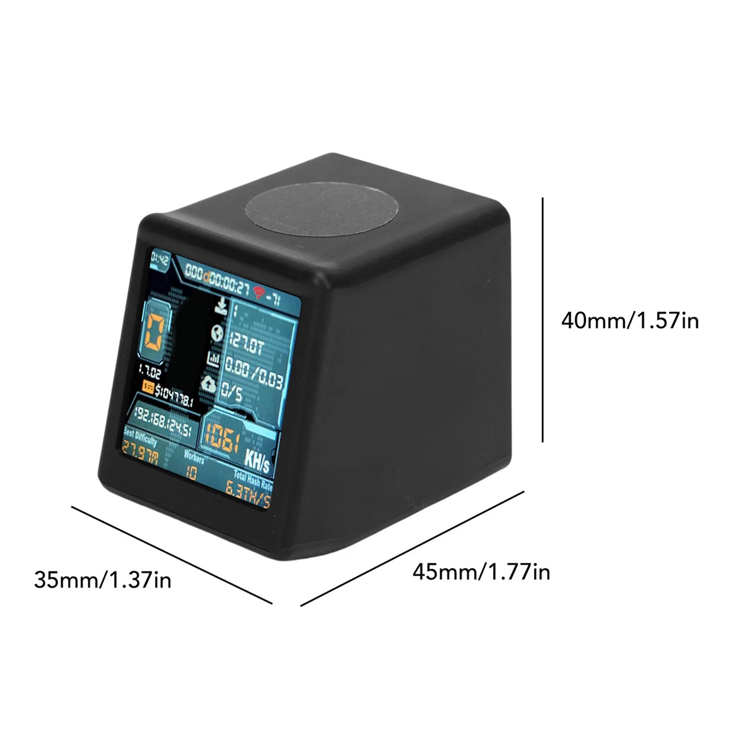 Portable 1060KH/s BTC Miner – USB Crypto Lottery Machine